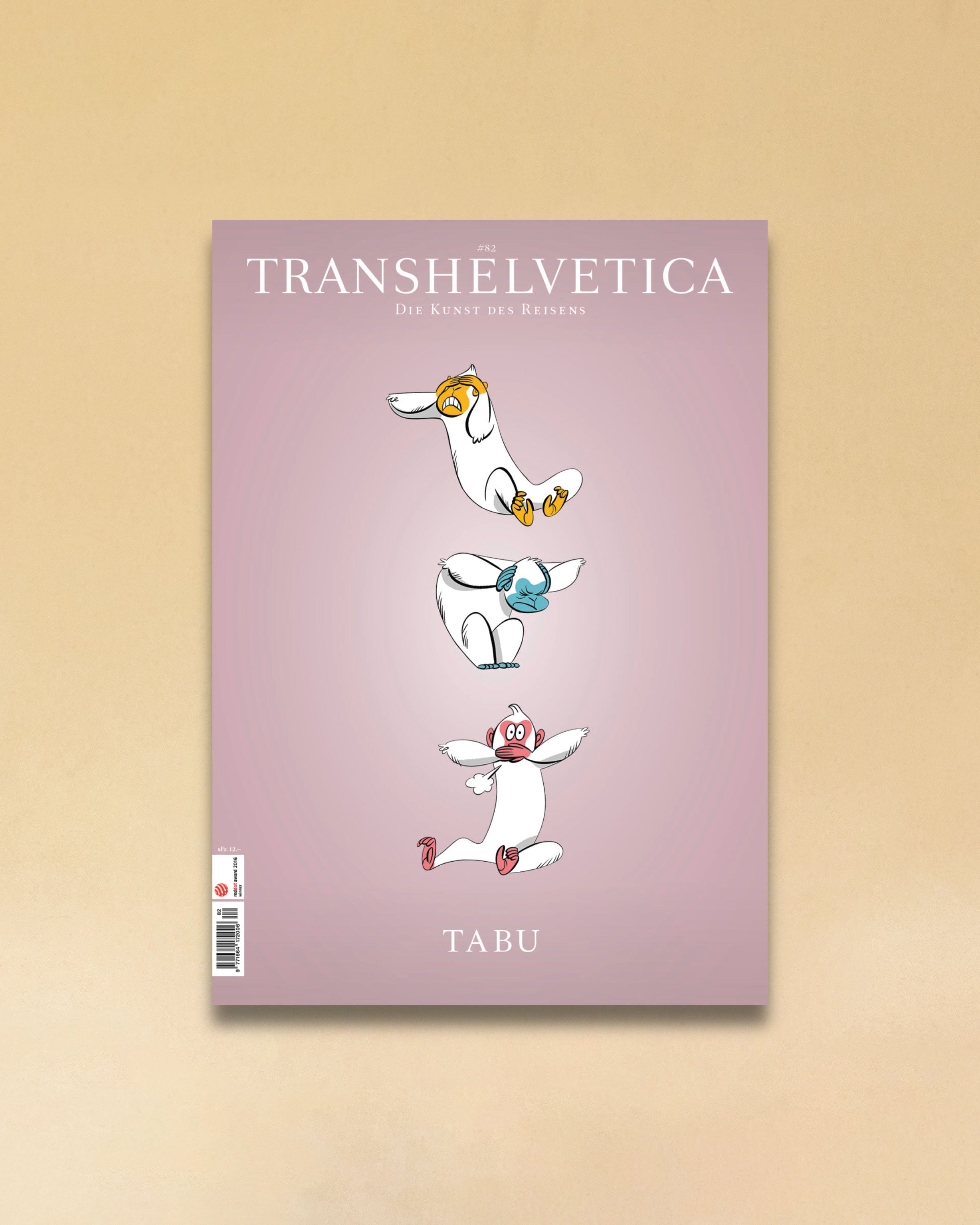 Transhelvetica 82 - Tabu: Der Tabubruch auf 86 Seiten hochwertig und sorgfältig beleuchtet und abgearbeitet