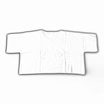 Sketch des zeitlosen V-Kragen-Pullovers SOLA aus reinem Sommmer-Kaschmir. Einheitliche Passform für sämtliche Grössen von 34 - 42 dank kastenförmigen Linie. Hergestellt in Nepal für LABEL17