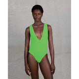 LABEL17 presents SORBET ISLAND's one piece Swimsuit ARIEL in onesize, that fits most. Available in different colors, i.e. Apple. Produced and shooted in Greece