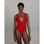 LABEL17 presents SORBET ISLAND's one piece Swimsuit ARIEL in onesize, that fits most. Available in different colors, i.e. Cherry. Produced and shooted in Greece
