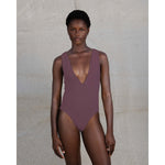 LABEL17 presents SORBET ISLAND's one piece Swimsuit ARIEL in onesize, that fits most. Available in different colors, i.e. Grape. Produced and shooted in Greece
