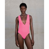LABEL17 presents SORBET ISLAND's one piece Swimsuit ARIEL in onesize, that fits most. Available in different colors, i.e. Pink Bubble Gum. Produced and shooted in Greece