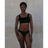 LABEL17 presents SORBET ISLAND's one piece Bikini CELINE in onesize, that fits most. Available in different colors, i.e. Liquorice. Produced and photo-shooted in Greece