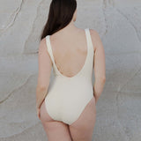 LABEL17 presents SORBET ISLAND's one piece Swimsuit RIVA in onesize, that fits most. Available in different colors, i.e. Vanilla. Produced in Greece
