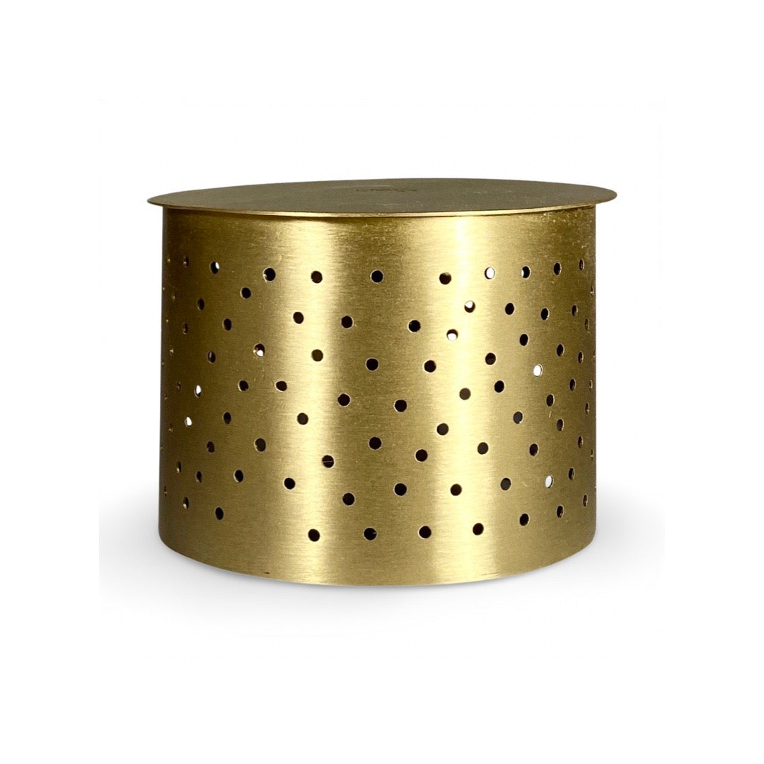 LABEL17 presents Candle Pot Glow in 3 different sizes., runs with tea lights.