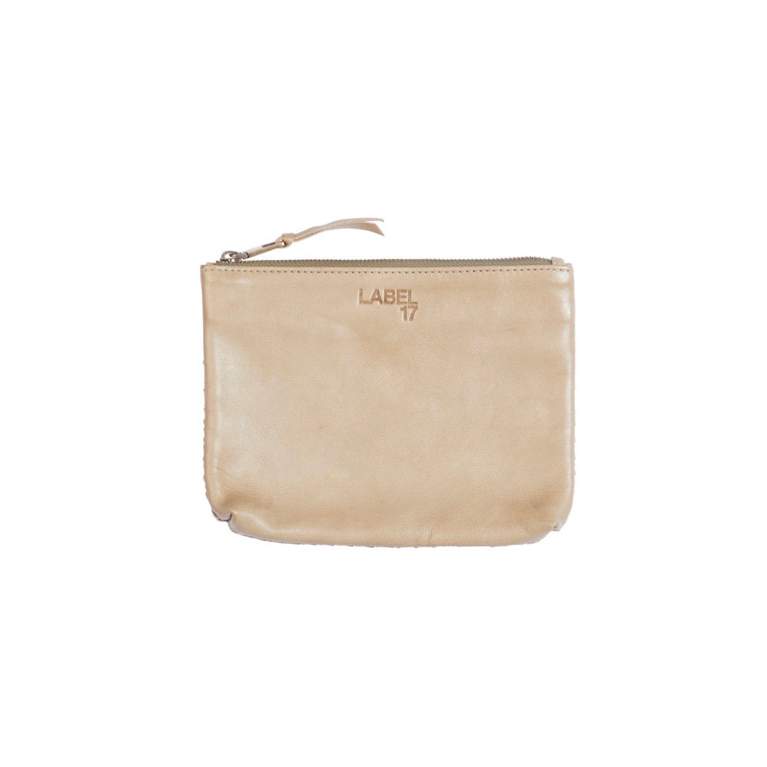 Etui Tresse Small by LABEL17: small pouch for daily items like pencil or make-up things. Made of supple lambnappa leather, hand braided