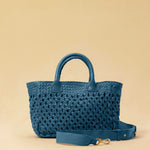 The Handbag Cabas Lalla Mini by LABEL17 is the smallest version of the popular Cabas line – a lightweight handbag made from supple, vegetable-tanned nappa leather. Crafted with a unique braiding technique it comes with a zip closure and an adjustable, detachable shoulder strap. The leather-lined interior features a secure inner pocket. Wear it crossbody or carry it by hand – perfect for your essentials on the go. Handmade in Morocco.