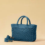 The Handbag Cabas Lalla Mini by LABEL17 is the smallest version of the popular Cabas line – a lightweight handbag made from supple, vegetable-tanned nappa leather. Crafted with a unique braiding technique it comes with a zip closure and an adjustable, detachable shoulder strap. The leather-lined interior features a secure inner pocket. Wear it crossbody or carry it by hand – perfect for your essentials on the go. Handmade in Morocco.