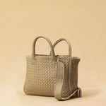 The Handbag Cabas Mini by LABEL17 is the smallest version of the popular Cabas line – a lightweight handbag made from supple, vegetable-tanned nappa leather. Hand-braided, with a zip closure and an adjustable, detachable shoulder strap. The leather-lined interior features a secure inner pocket. Wear it crossbody or carry it by hand – perfect for your essentials on the go. Handmade in Morocco.