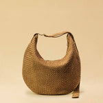 Saddle Bag LUNA aus Suede-Leder in Sand von LABEL17. Handgefertigt in Marokko