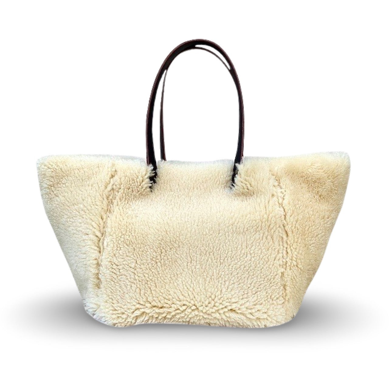 LABEL17 presents The Shoulder Bag Shearling Reversible Nature, Handmade in Switzerland