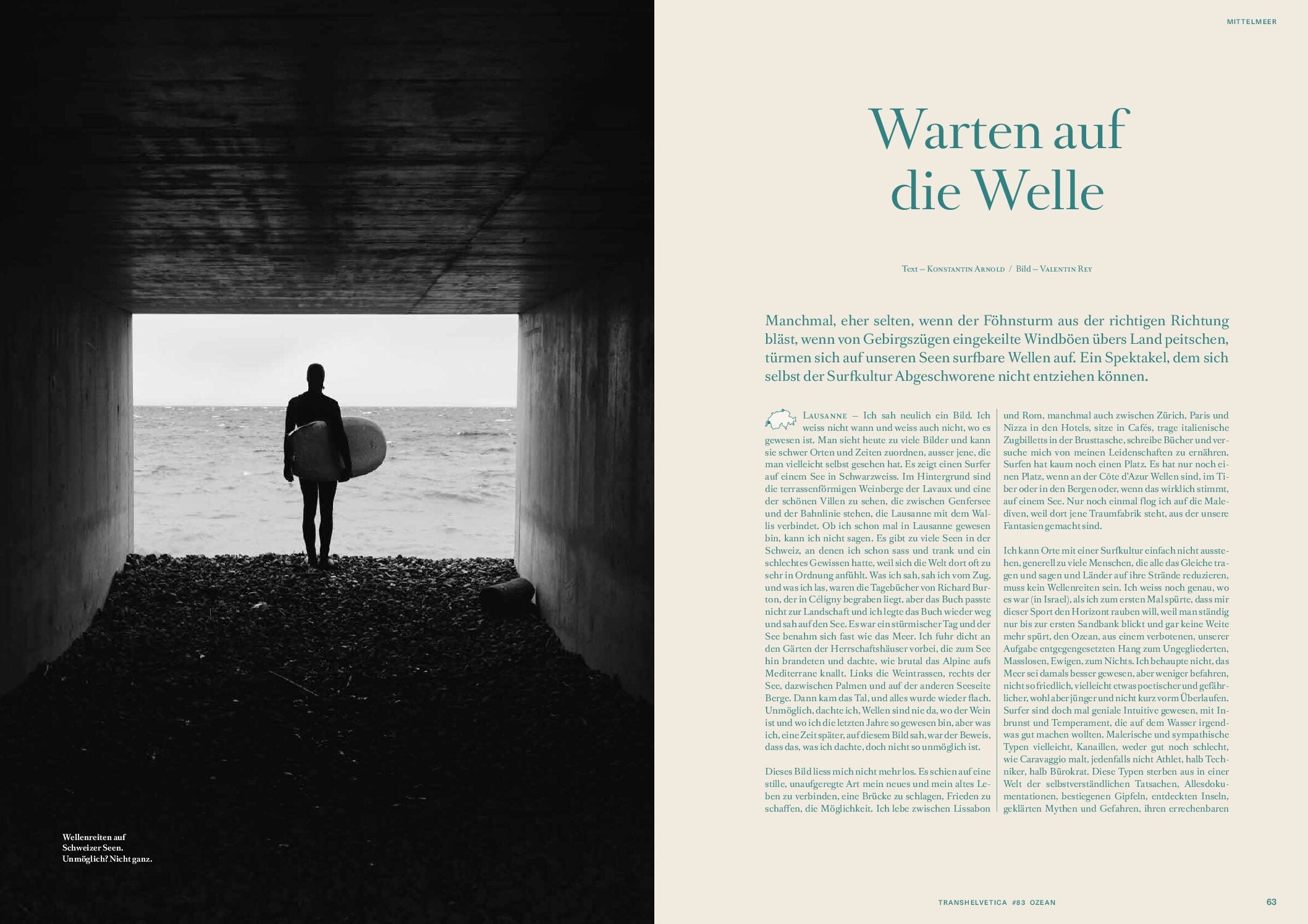 LABEL17 präsentiert die Ausgabe 83 von Transhelvetica: Ozean