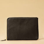 Style and Security, woven into one. The Braided Laptop Case 14 by LABEL17, combines hand-braided lamb nappa leather on the front with smooth leather on the back. Lightly padded, it holds laptops from 13” to 14” securely – with room for documents.
Also available for 15” and 16” devices.
Handmade in Morocco.