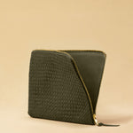 Style and Security, woven into one. The Braided Laptop Case 14 by LABEL17, combines hand-braided lamb nappa leather on the front with smooth leather on the back. Lightly padded, it holds laptops from 13” to 14” securely – with room for documents.
Also available for 15” and 16” devices.
Handmade in Morocco.