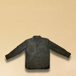 Overshirt 'OLIVIER' von LABEL17 in Olive. Das Shirt-Modell in Suede Qualität begeistert als Übergangsbegleiter. Modische Hemd-Aufmachung, gefertigt in Marokko