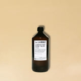 LA BRUKET's 294 Hinoki Linen Water in a 1000 ml PET Bottle with pump. Produced in Sweden, available and in use at LABEL17 in Zurich Switzerland