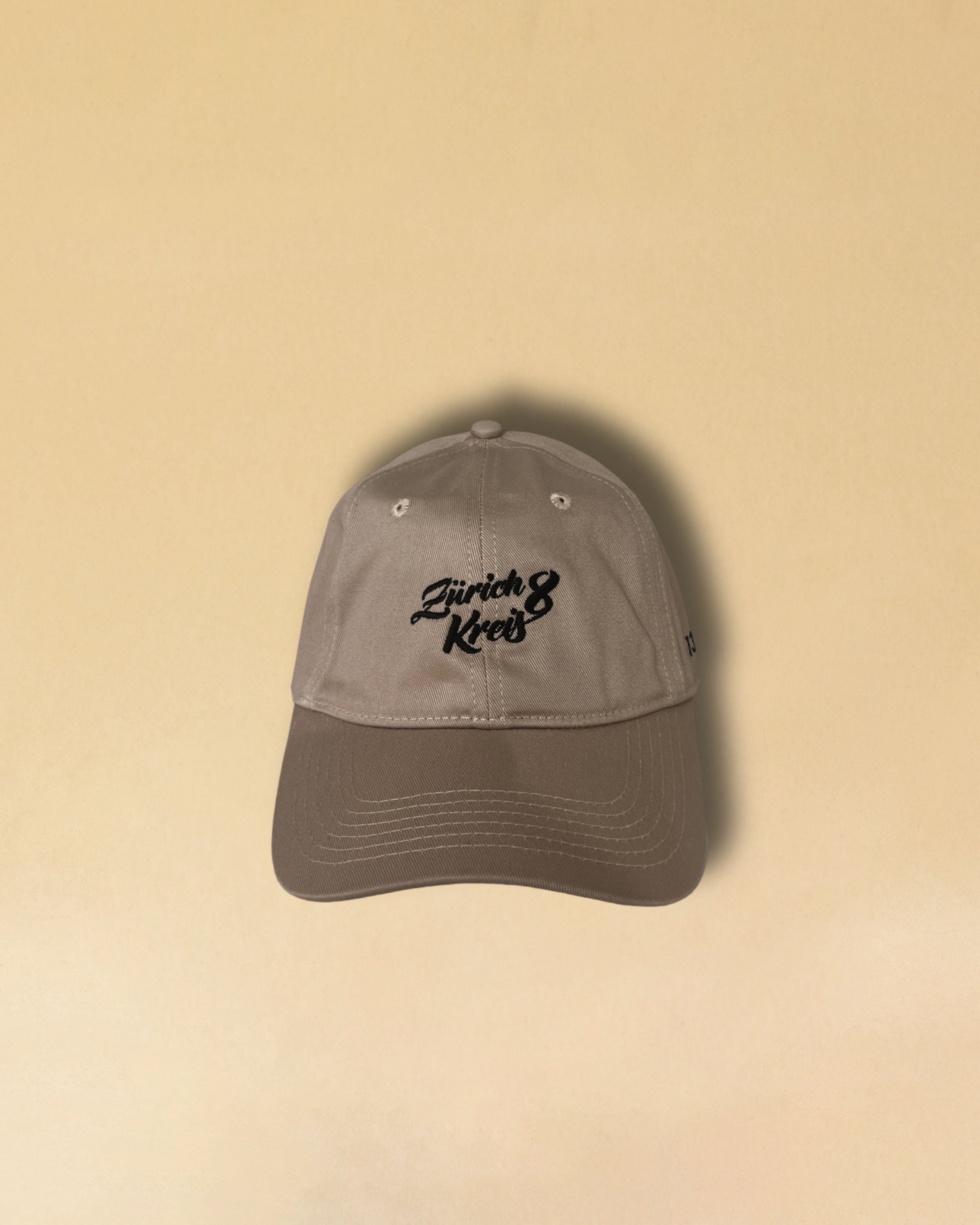 Baseball Cap von den Machern von Zürich Kreis 8 Seefeld, in Beige, Made in Portugal, erhältlich bei LABEL17