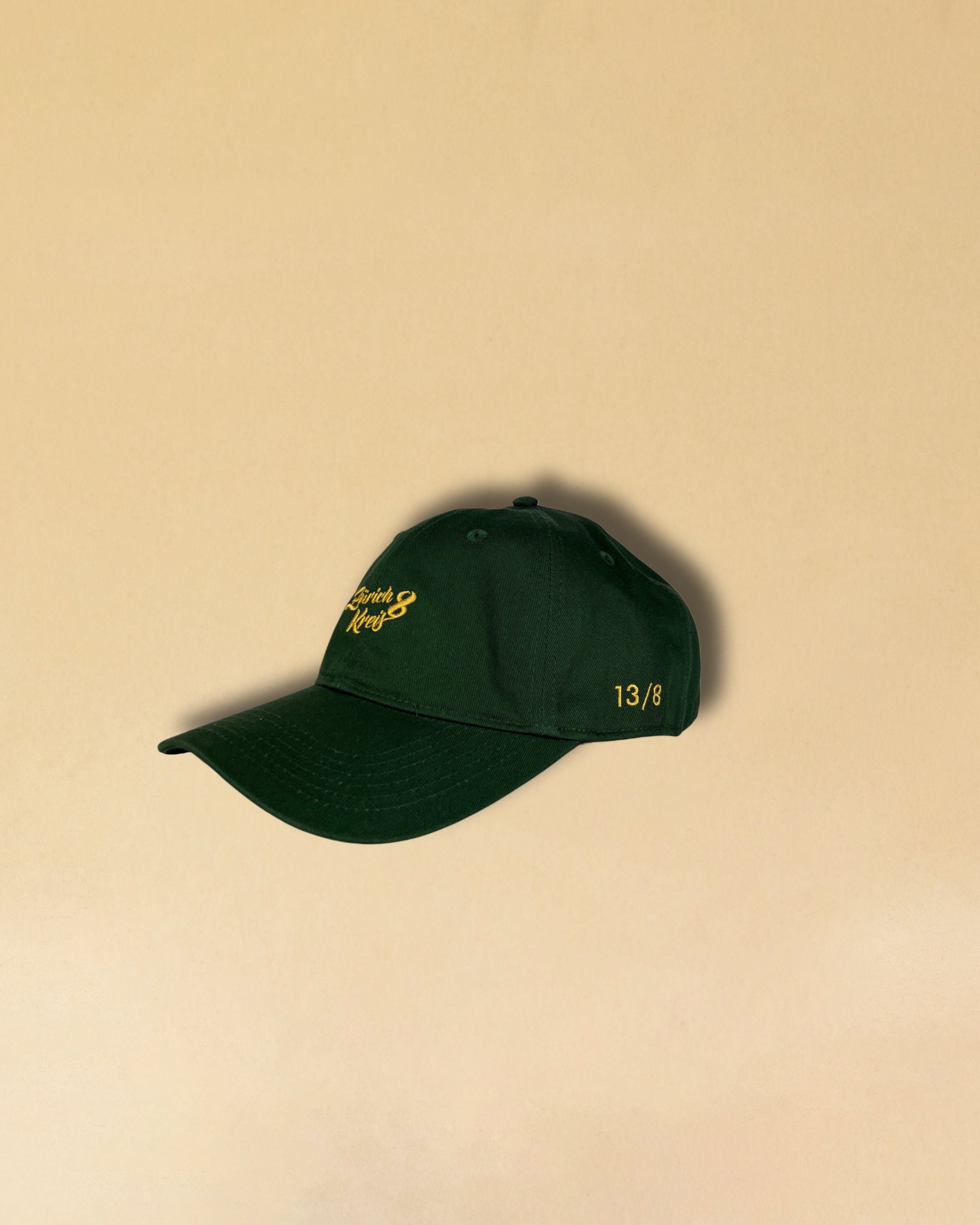 Baseball Cap von den Machern von Zürich Kreis 8 Seefeld, in Green, Made in Portugal, erhältlich bei LABEL17