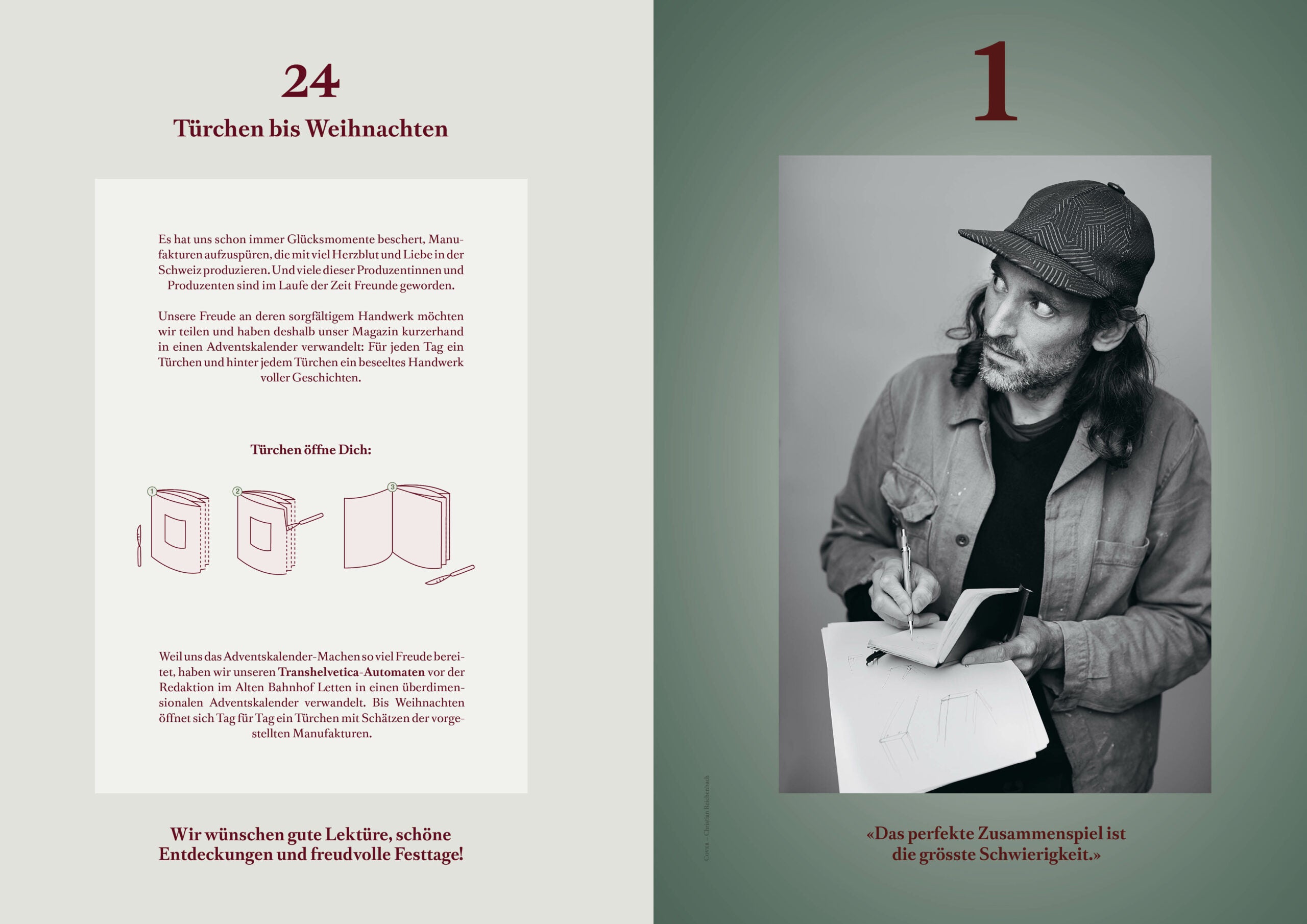 LABEL17 presents Transhelvetica Magazin Issue 80, dedicated to the Adventskalender