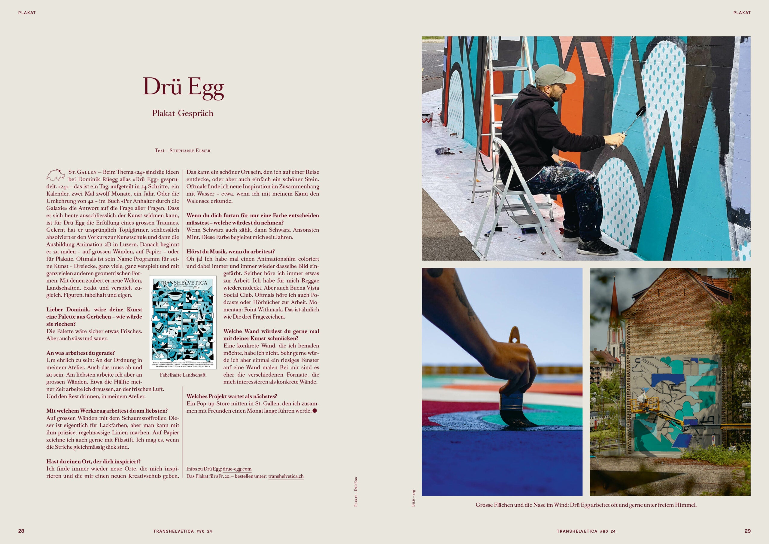 LABEL17 presents Transhelvetica Magazin Issue 80, dedicated to the Adventskalender