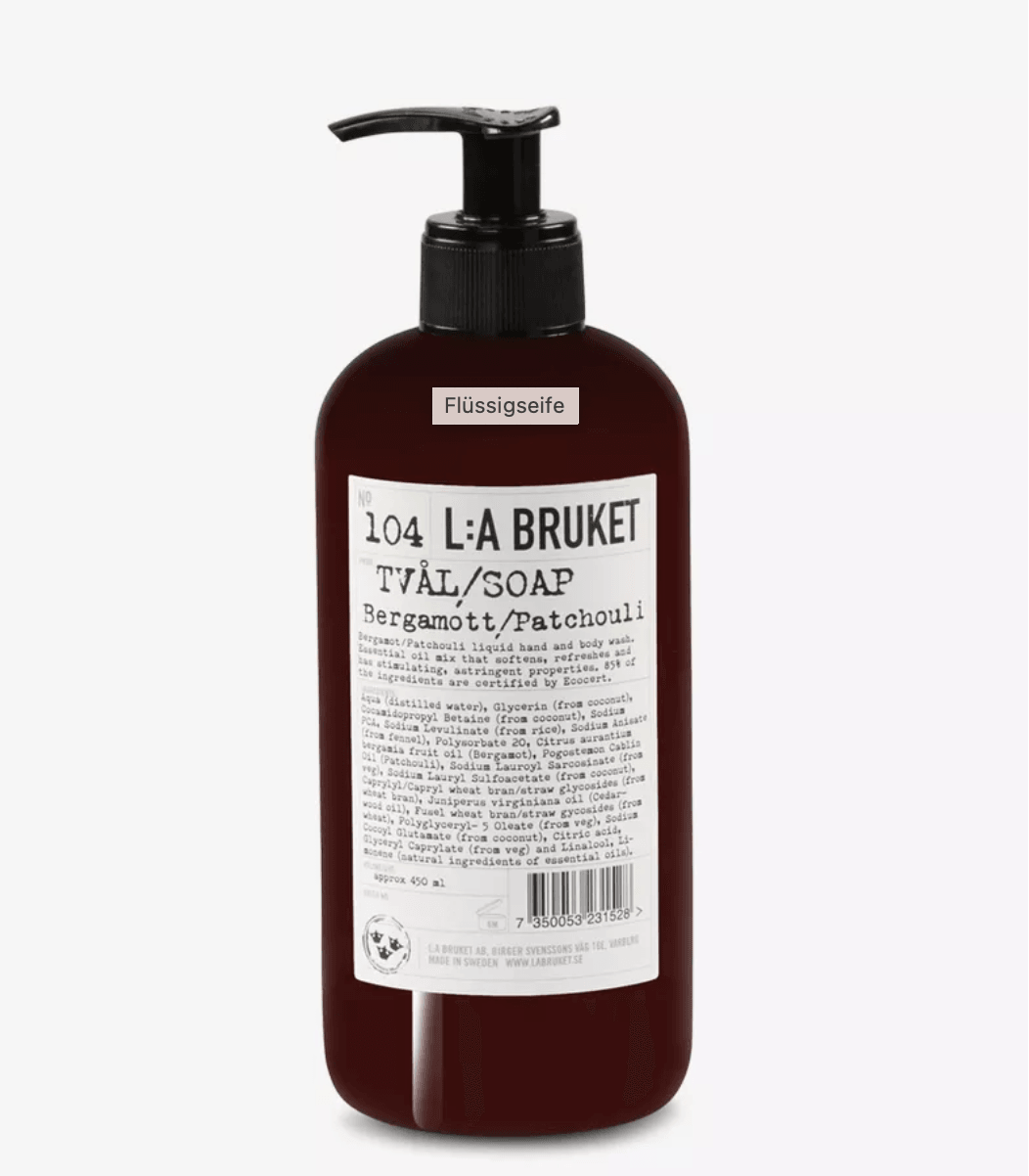 L:A BRUKET Hand- & Body-Wash, 450ml bei LABEL17