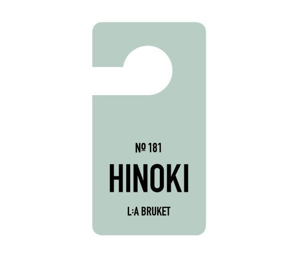 L:A BRUKET Fragrance Tag Hinoki bei LABEL17