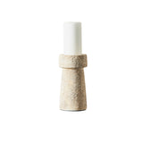 Candle Holder Eris L, Rustic Sand, Muubs, LABEL17