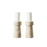 Candle Holder Eris S, Rustic Sand, Muubs, LABEL17