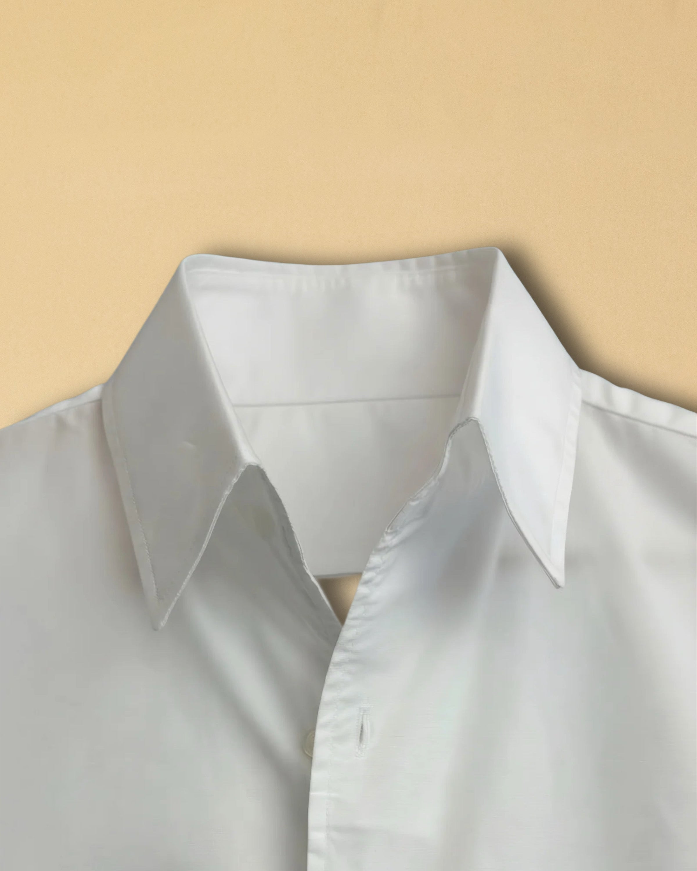 Detail of the Maison Metzger 1888 M1 White Shirt