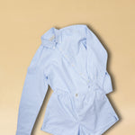 Set aus Boxershorts und Hemd von Maison Metzger 1888, gefertigt aus demselben Premium-Oxfordstoff —  leicht, atmungsaktiv und aussergewöhnlich weich.