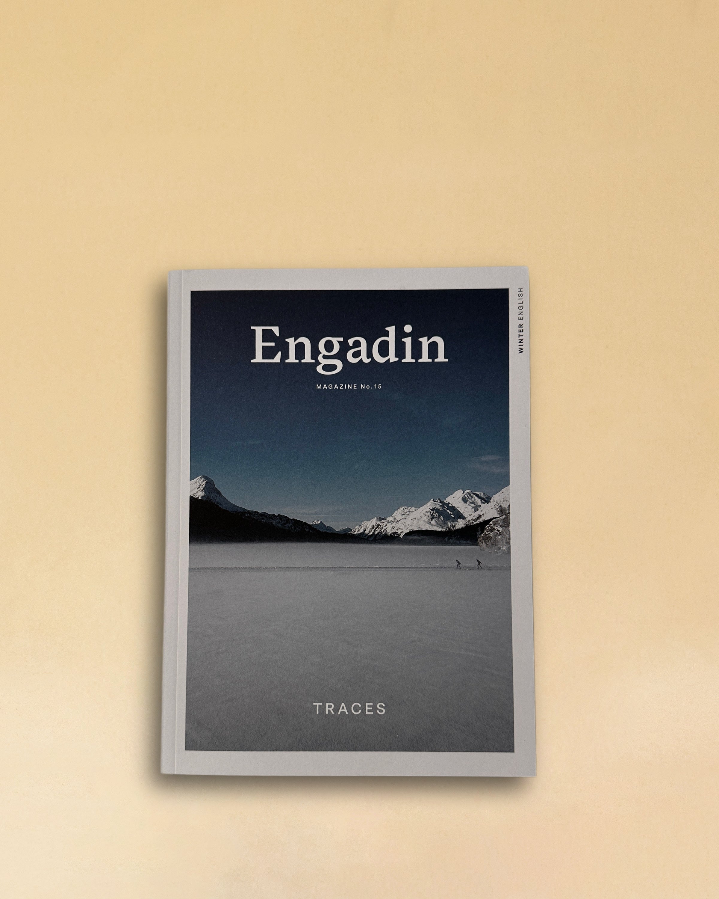 Transhelvetica Engadin Magazin Nr. 15 - Stizis (rätoromanisch für Spuren), 'Traces', available at LABEL17 in Zurich Seefeld.