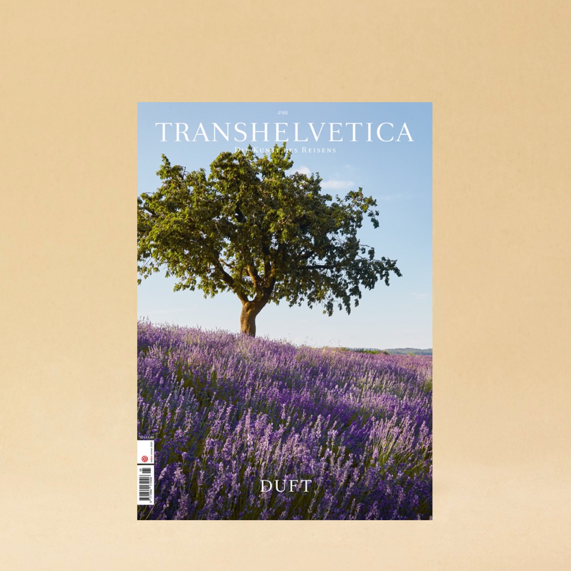 LABEL17 präsentiert die Ausgabe 95 von Transhelvetica mit dem Schwerpunkt 'Duft'. Hergestellt in der Schweiz