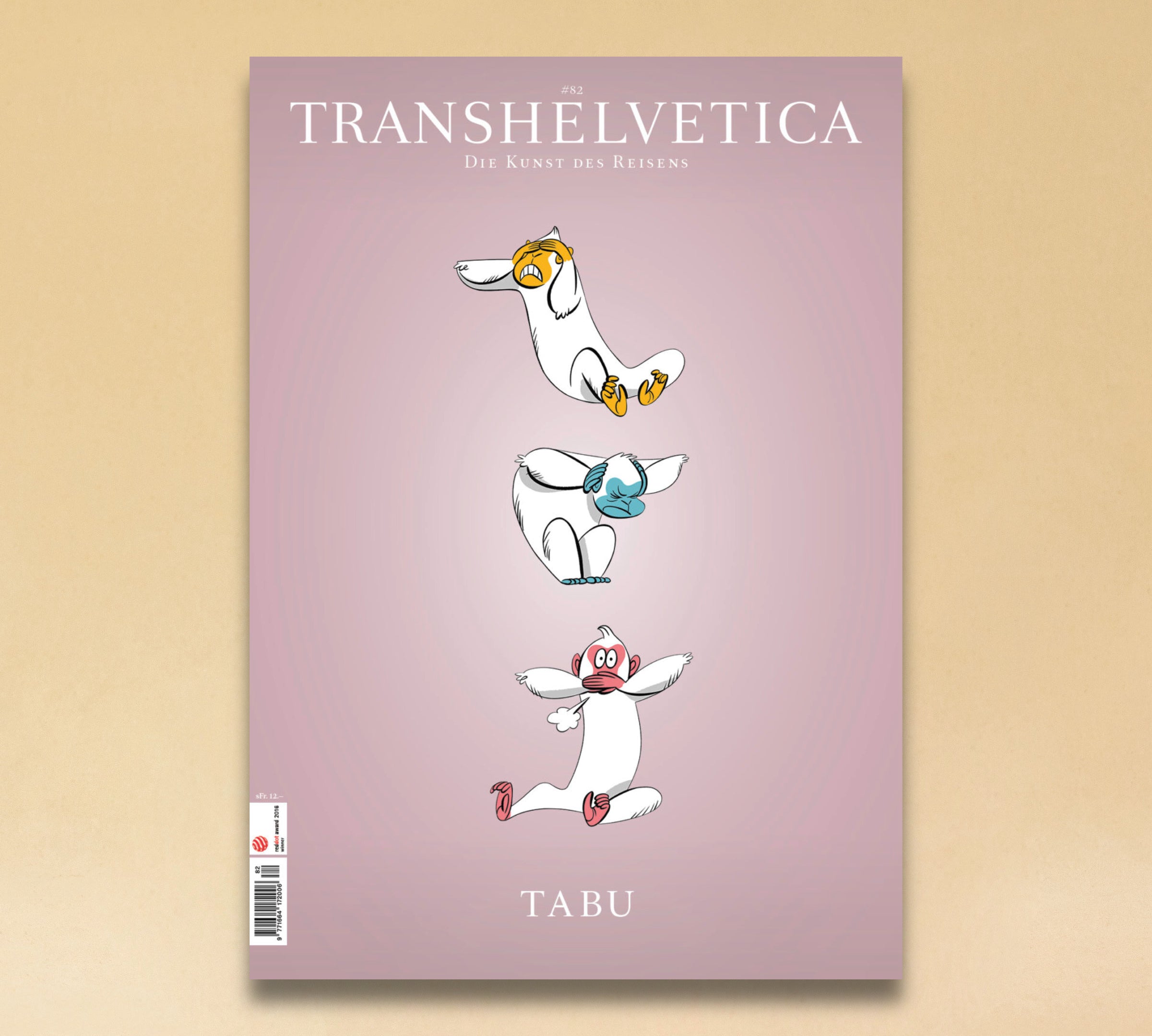 Transhelvetica 82 - Tabu: Der Tabubruch auf 86 Seiten hochwertig und sorgfältig beleuchtet und abgearbeitet