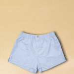 Boxershorts von Maison Metzger 1888, gefertigt aus demselben Premium-Oxfordstoff wie die Oxfordhemden —  leicht, atmungsaktiv und aussergewöhnlich weich.