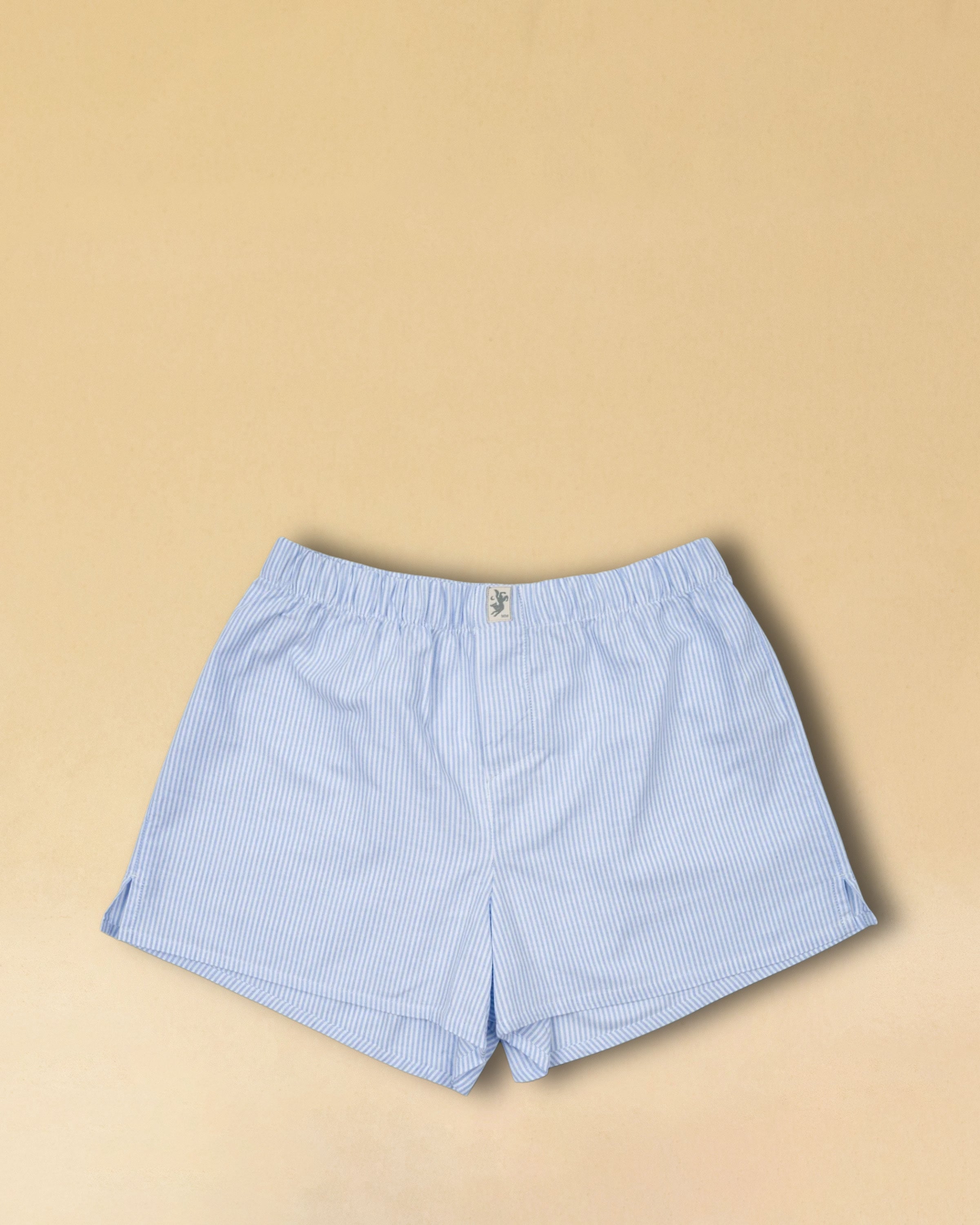 Boxershorts von Maison Metzger 1888, gefertigt aus demselben Premium-Oxfordstoff wie die Oxfordhemden —  leicht, atmungsaktiv und aussergewöhnlich weich.