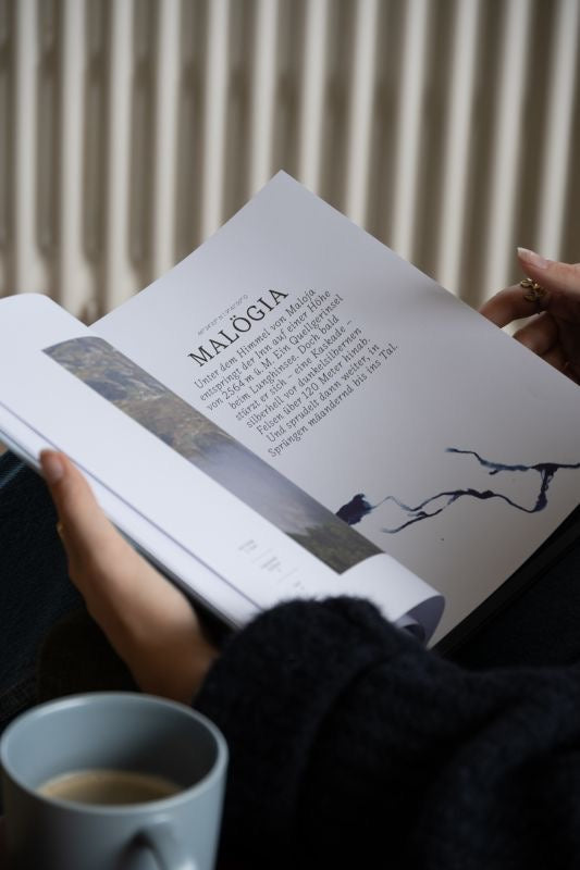 Geschichten aus dem Engadin, dem Inn entlang, mit poetischen Texten von Angelika Overath und Illustrationen von Silvan Borer. Erhältlich bei LABEL17