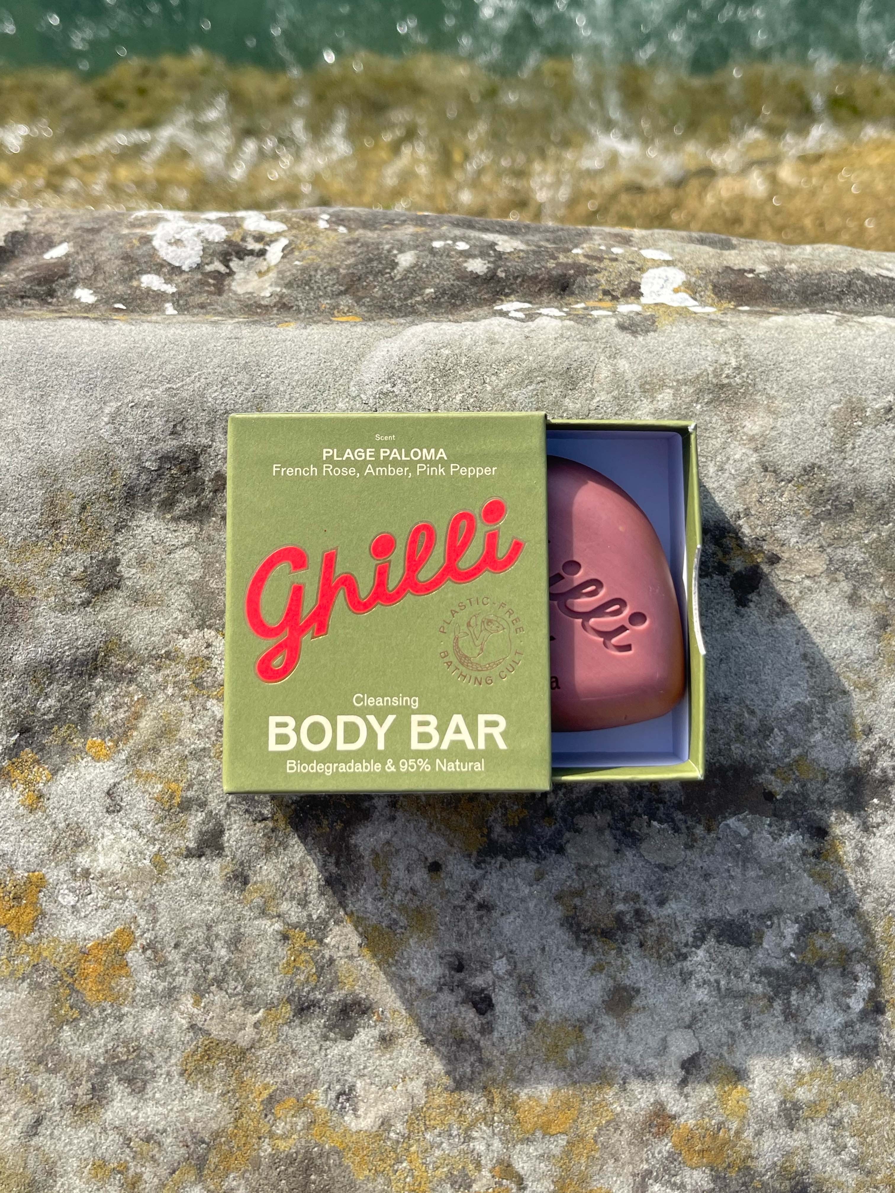 LABEL17 presents the Body Bar Plage Paloma by GHILLI, produced in France, developed in Switzerland