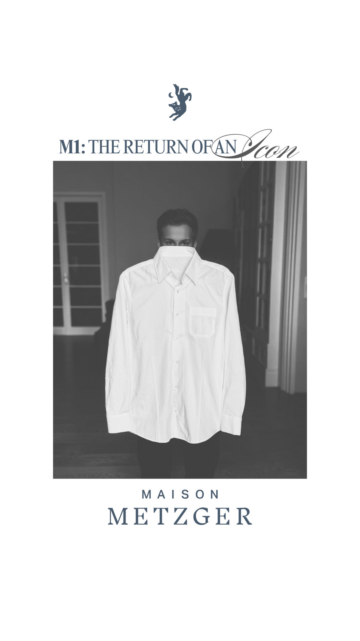 Maison Metzger 1888 M1 White Shirt