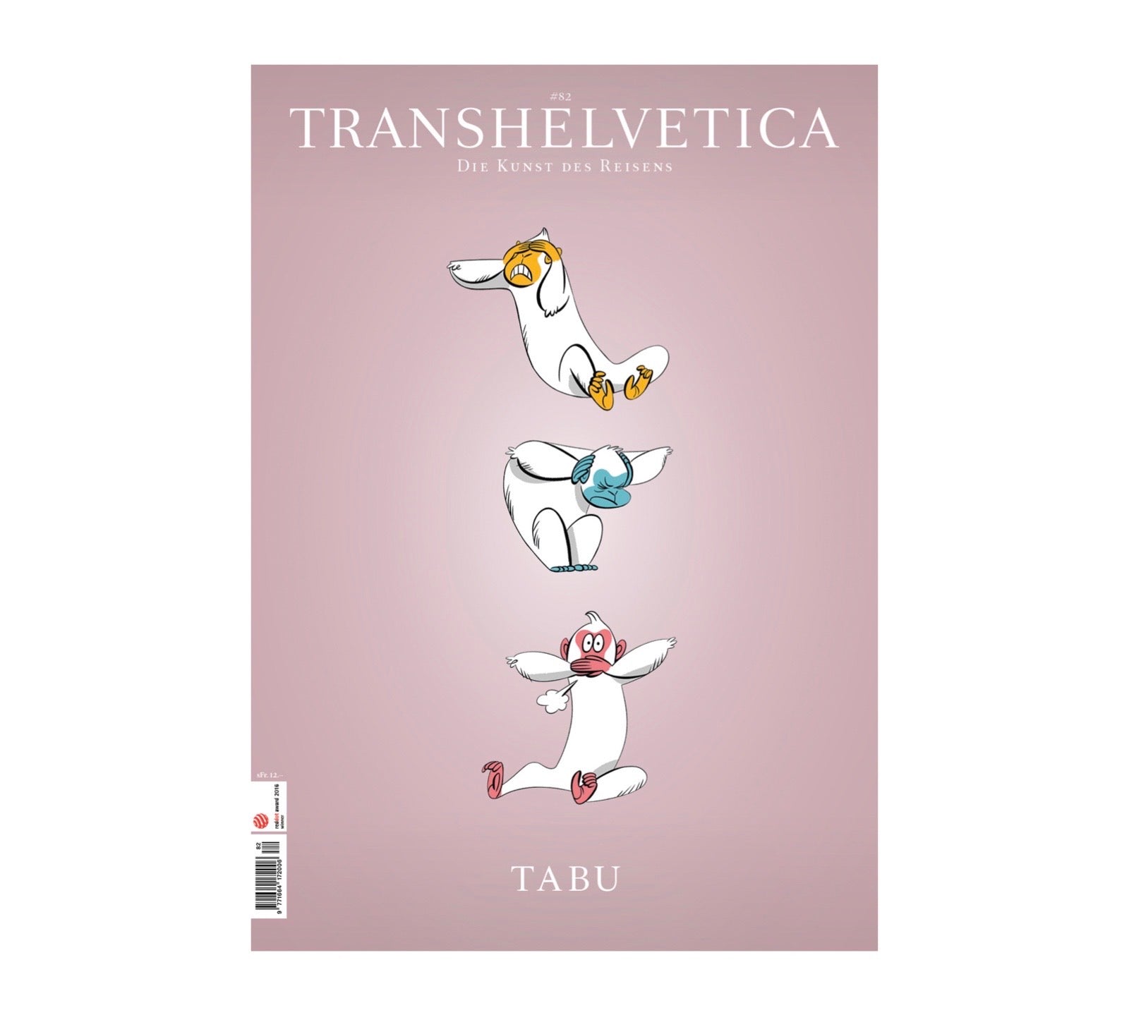 Transhelvetica 82 - Tabu: Der Tabubruch auf 86 Seiten hochwertig und sorgfältig beleuchtet und abgearbeitet