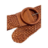 Belt Tresse: eleganter Leder-Gurt von LABEL17. Handgeflochtener Leder-Gürtel aus feinem, pflanzlich gegerbtem Lamm-Nappaleder, handgefertigt in Marokko, designed in Switzerland