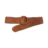 Belt Tresse: eleganter Leder-Gurt von LABEL17. Handgeflochtener Leder-Gürtel aus feinem, pflanzlich gegerbtem Lamm-Nappaleder, handgefertigt in Marokko, designed in Switzerland