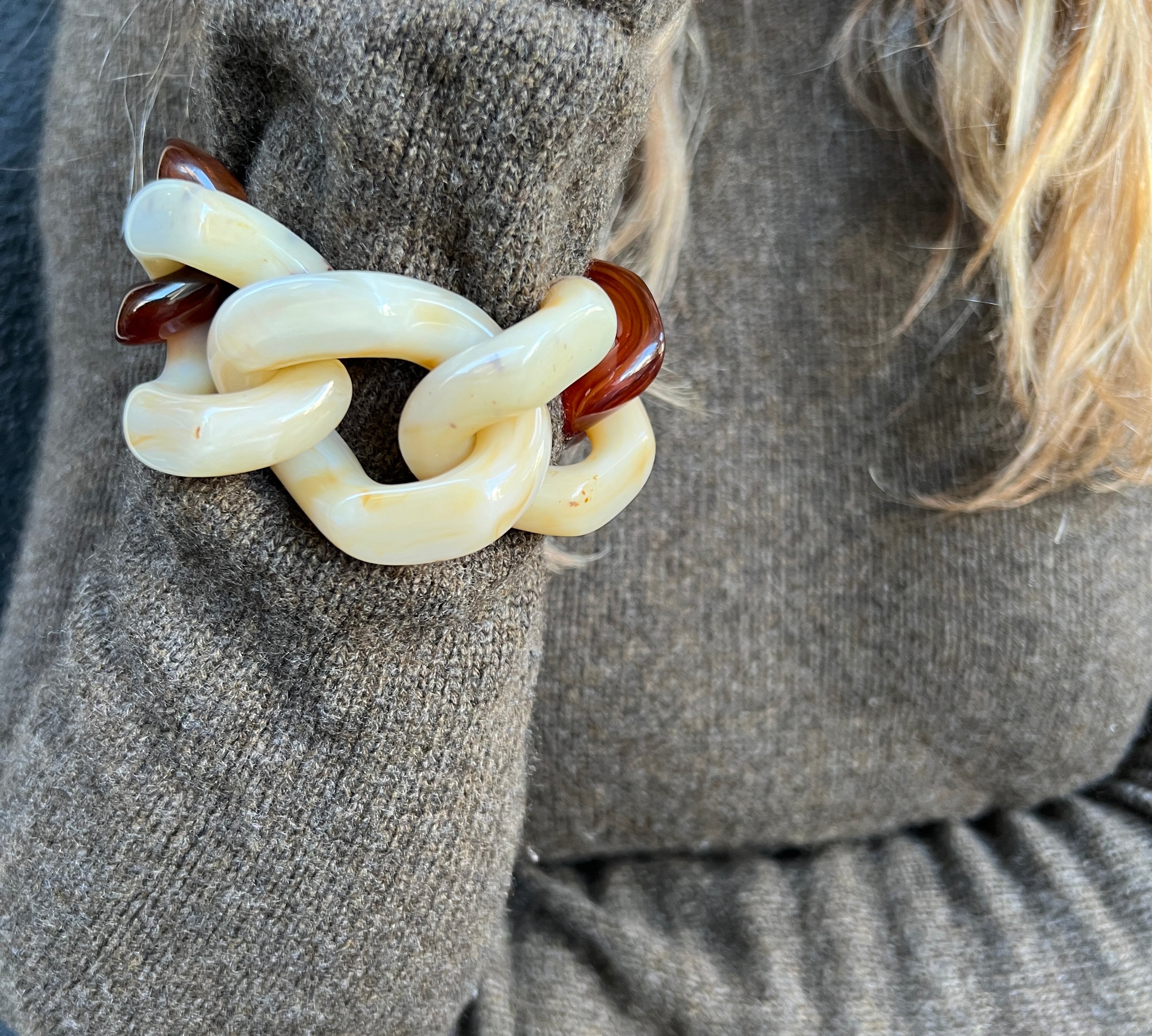 LABEL17 Resin Bracelet Felicia, Made in Italy
