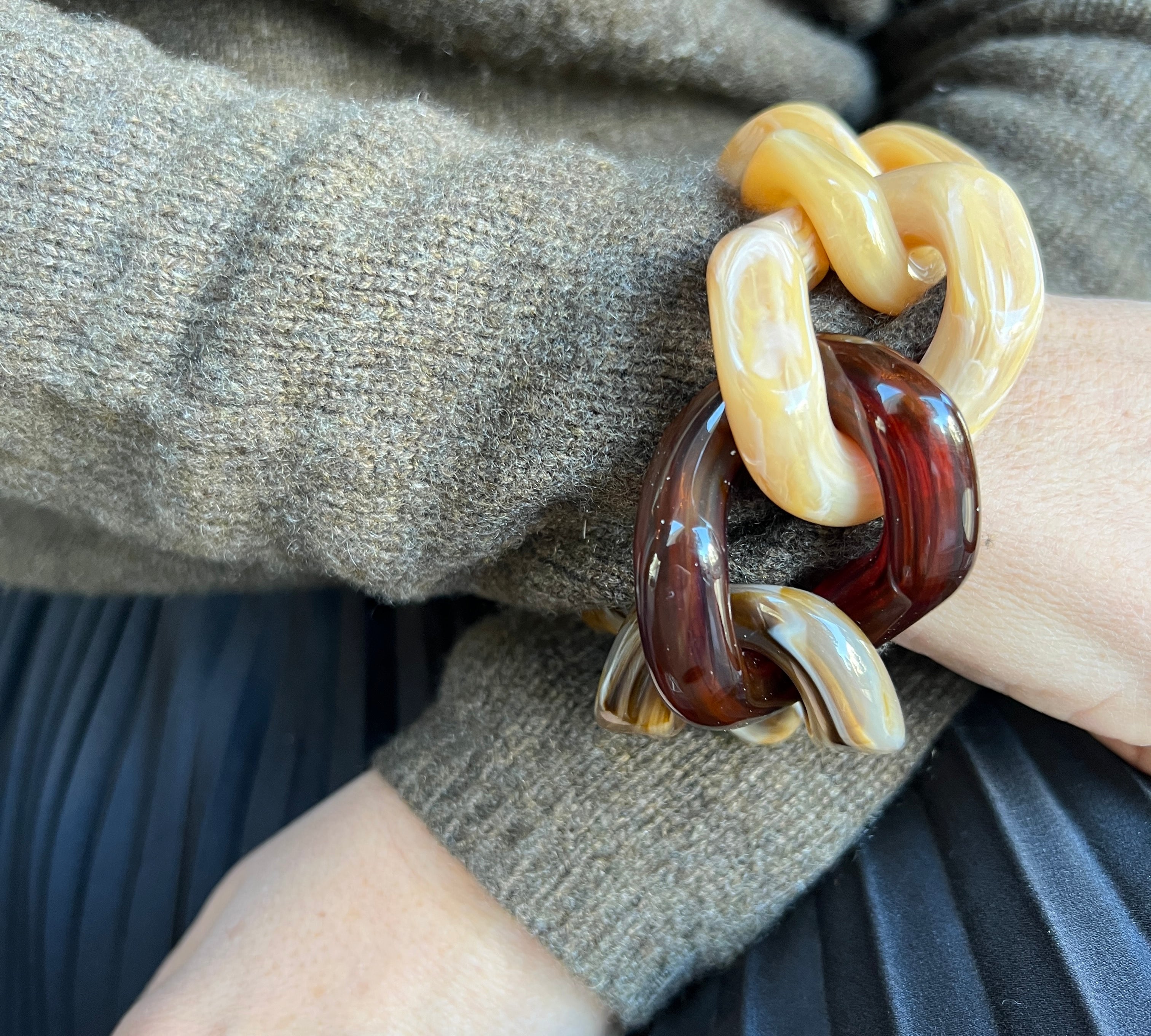 LABEL17 Resin Bracelet Giovanna, Made in Italy