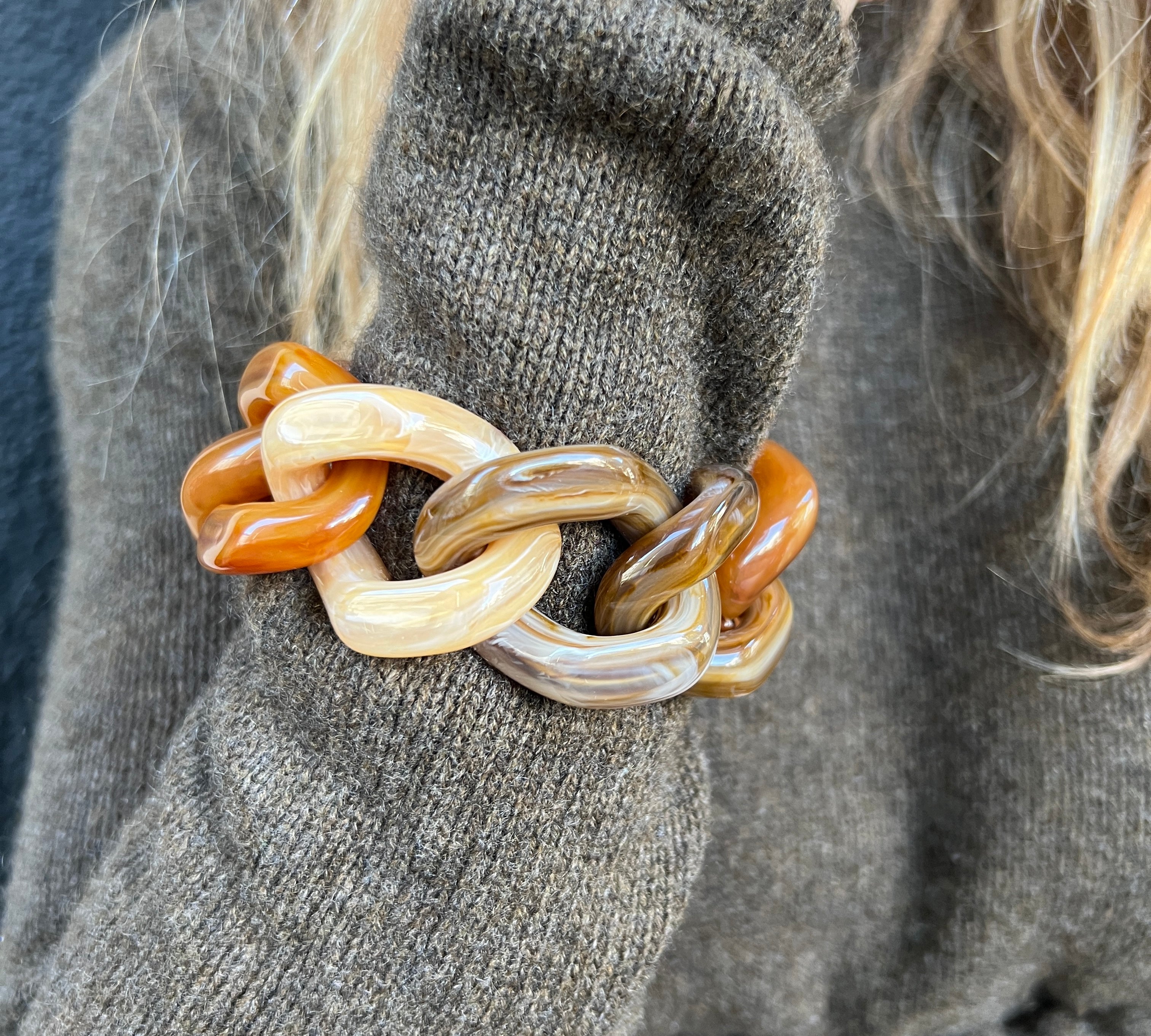 LABEL17 Resin Bracelet Livia, Made in Italy