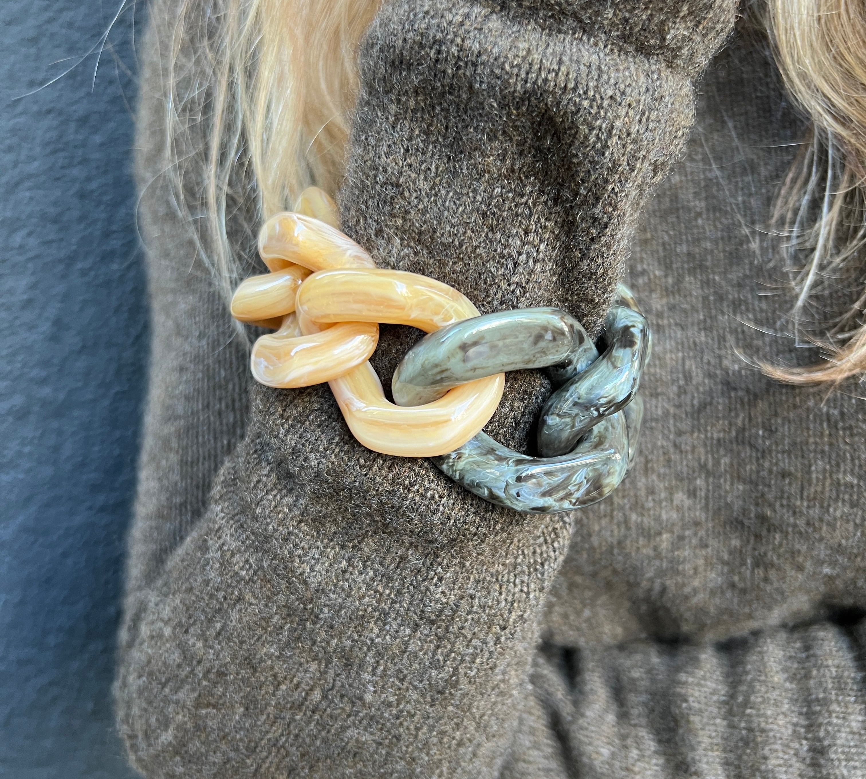 LABEL17 Resin Bracelet Marina, Made in Italy