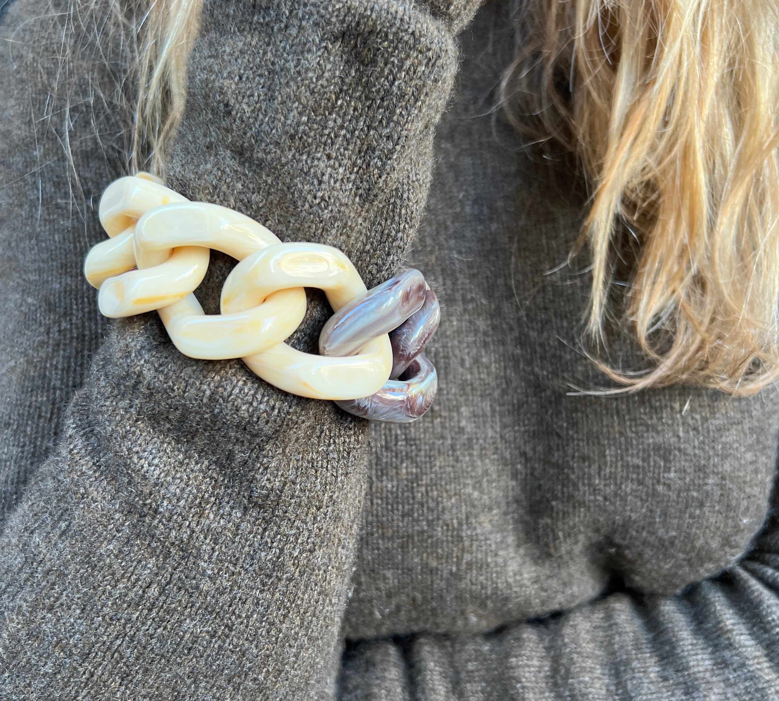 LABEL17 Resin Bracelet Romina, Made in Italy