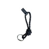 LABEL17 Braided Keyring, Black