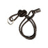 LABEL17 Braided Keyring Necklace, Darkbrown