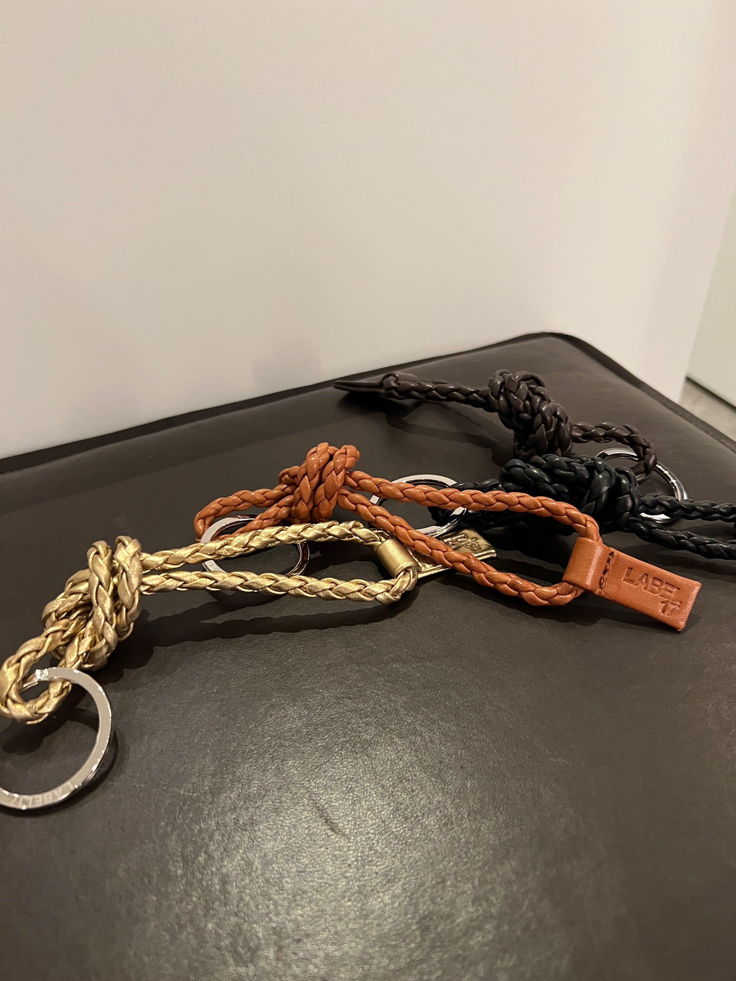 LABEL17 Braided Keyring