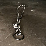 Braided Keyring Necklace | Trio